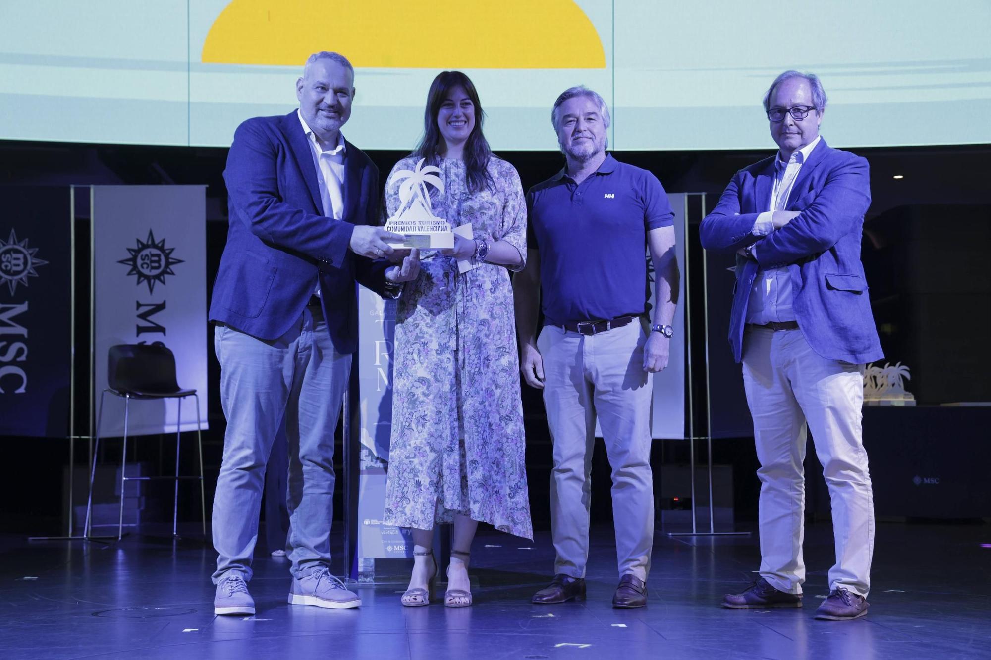 Los ganadores de los I Premios Turismo Levante-EMV