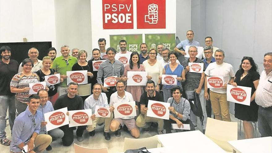 El grupo de apoyo a Puig pide una base más activa