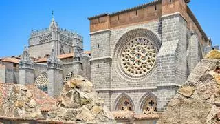La primera catedral gótica de España está en una muralla medieval y es Patrimonio de la Humanidad
