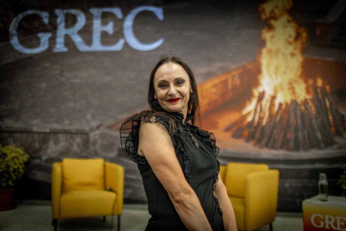Retrato de Angélica Liddell, actriz, directora y dramaturga.