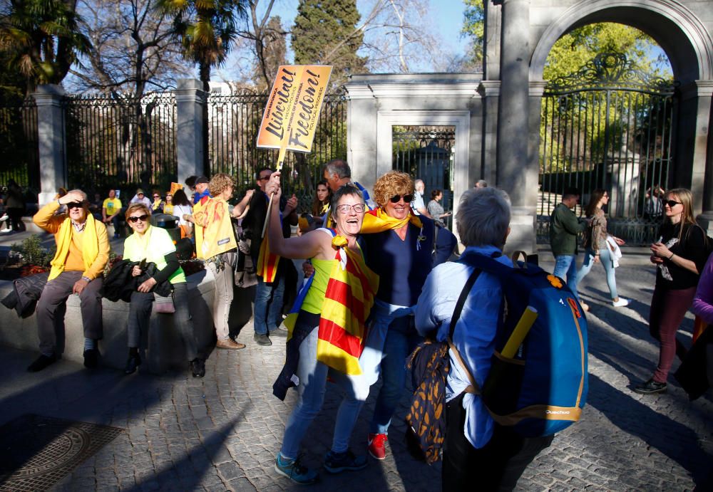 El sobiranisme omple el centre de Madrid