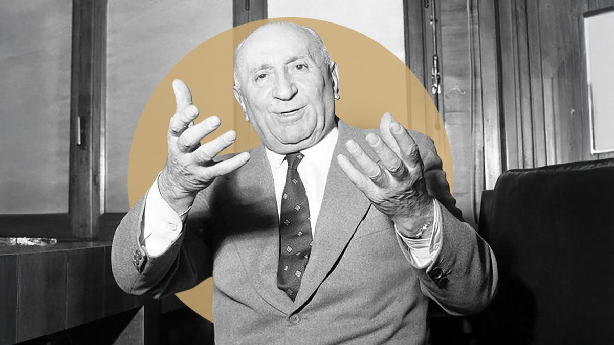 Renato Dall’Ara, histórico presidente del Bolonia