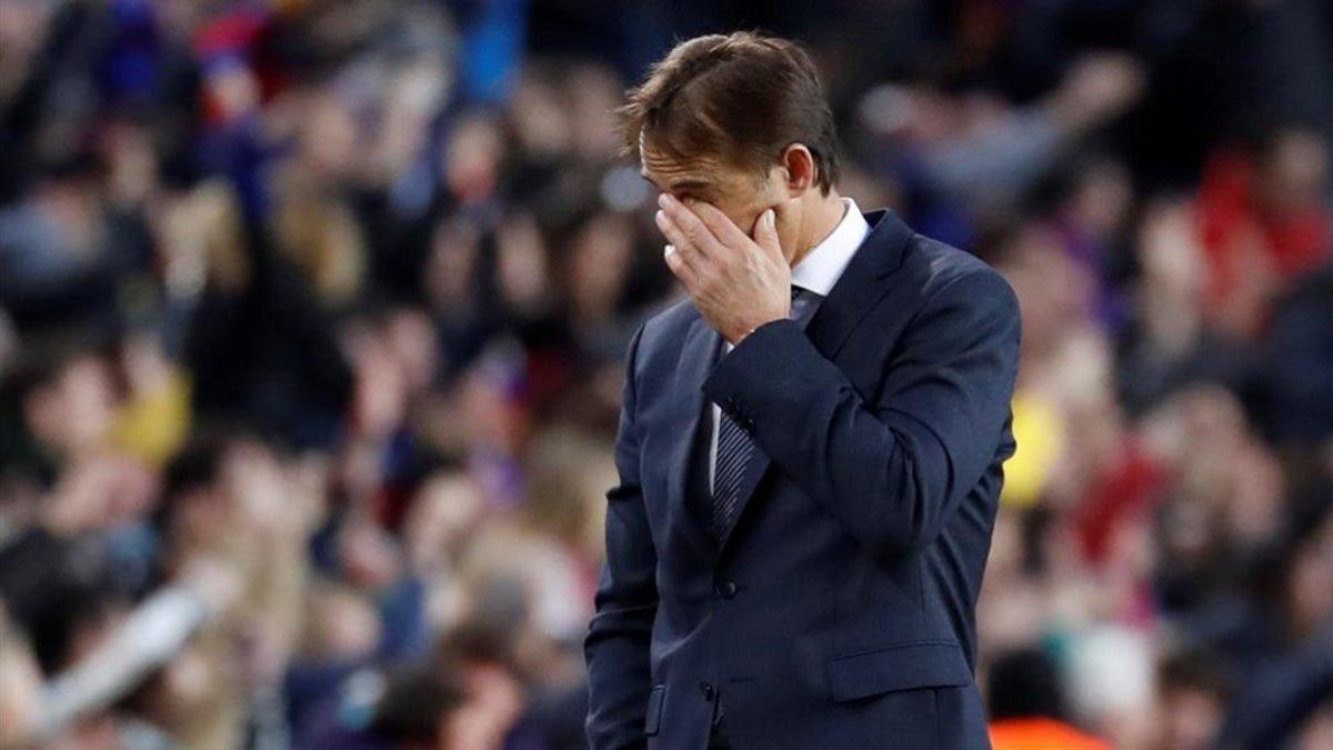 Lopetegui se temía lo peor tras la derrota en el clásico del Camp Nou