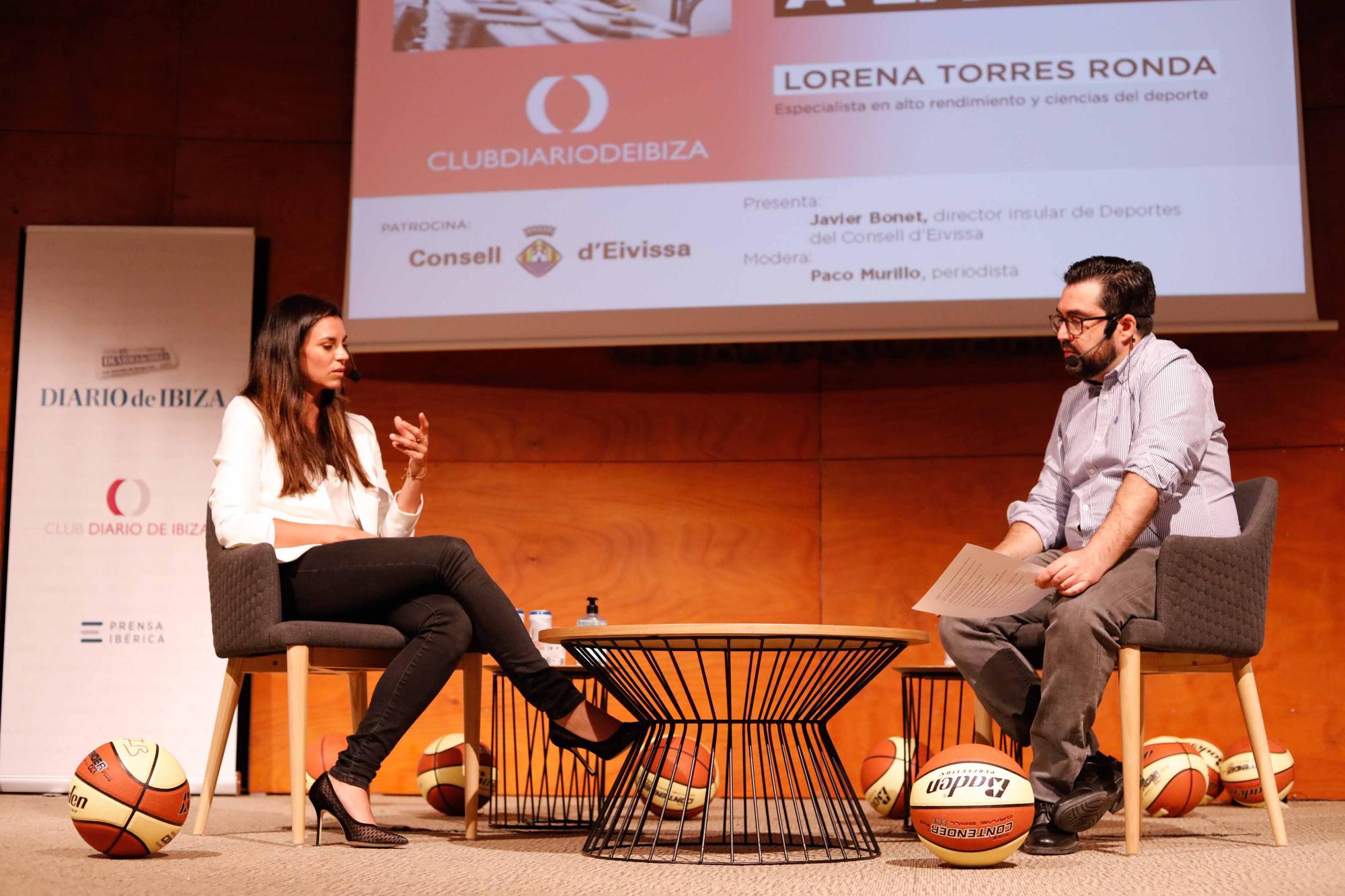 Lorena Torres en el Club Diario de Ibiza