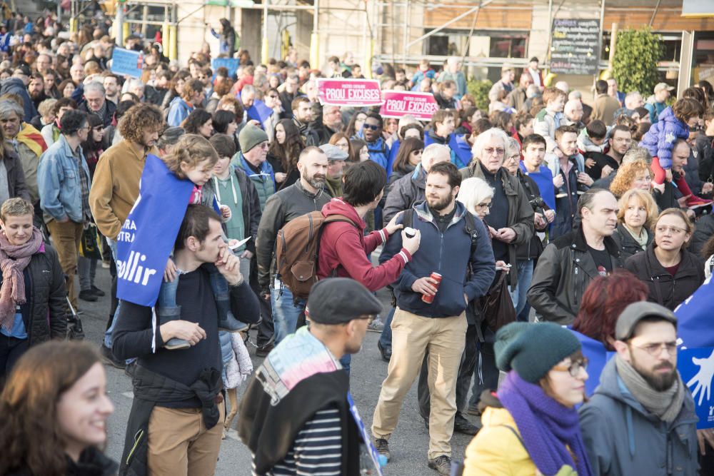 Manifestació per l''acollida de refugiats