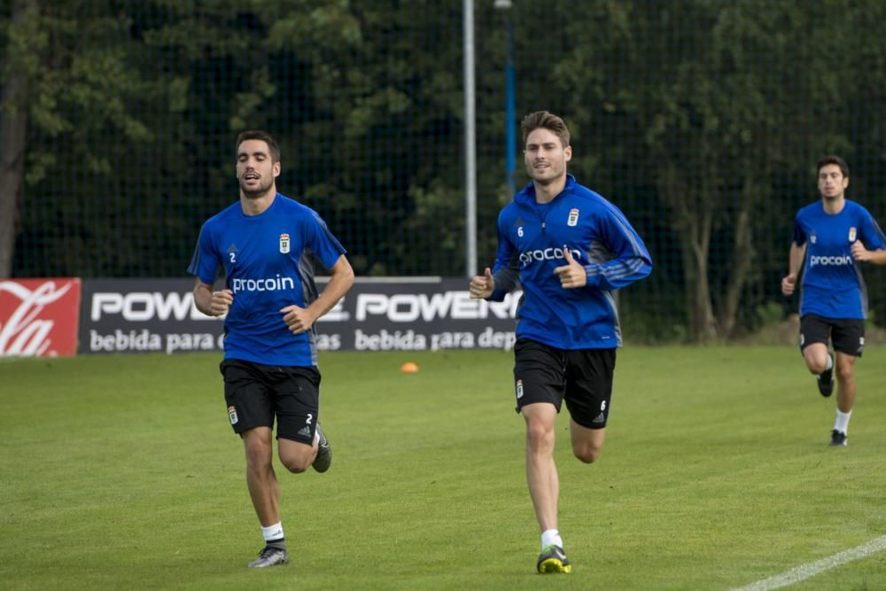 Entrenamiento del Real Oviedo