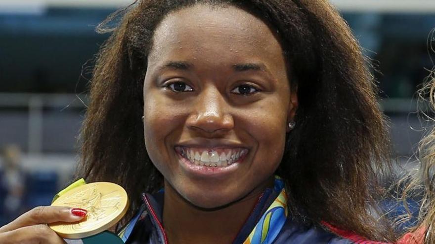 Simone Manuel hace historia.