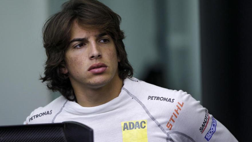 Roberto Merhi, quinto en Hungría