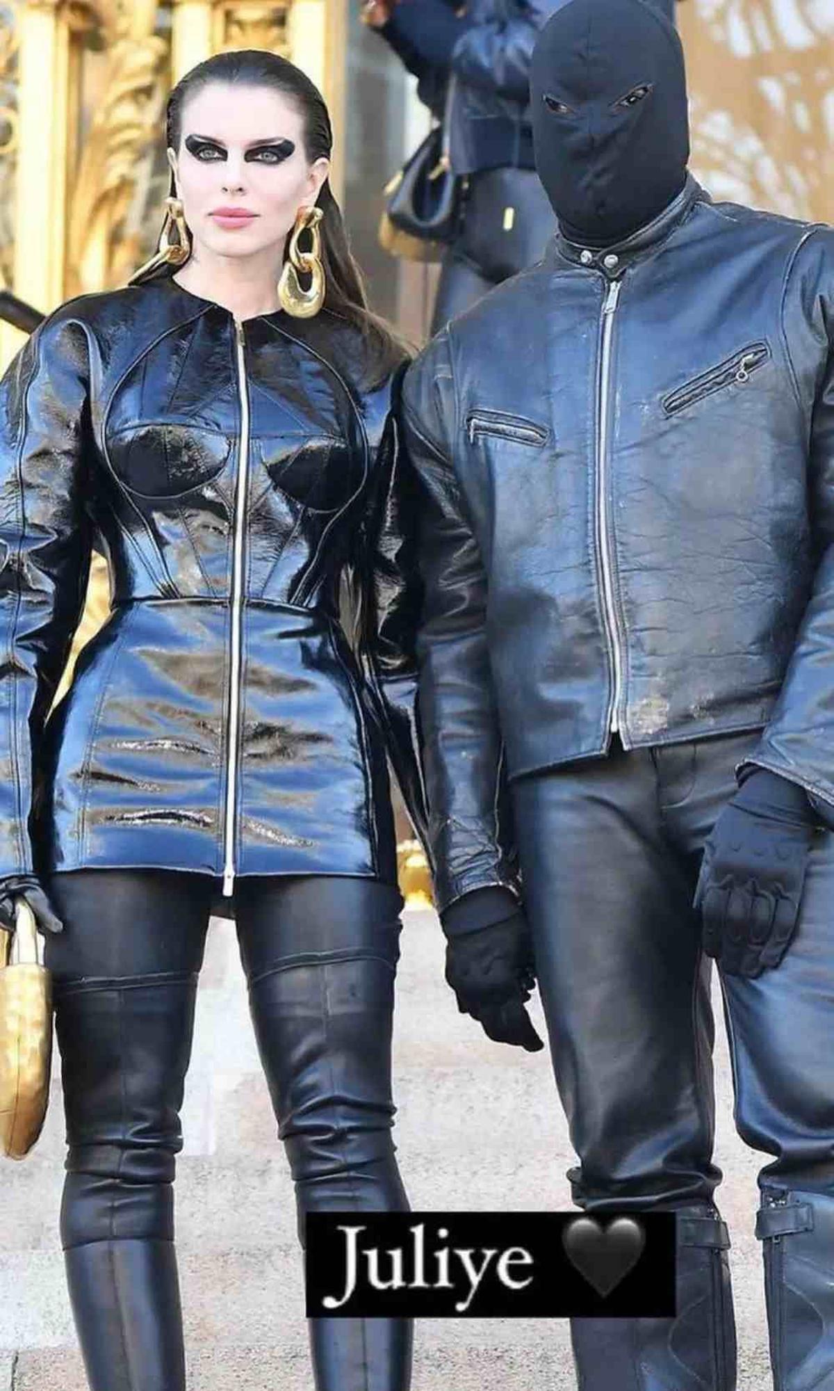 Juliye, la pareja formada por Kanye West y Julia Fox