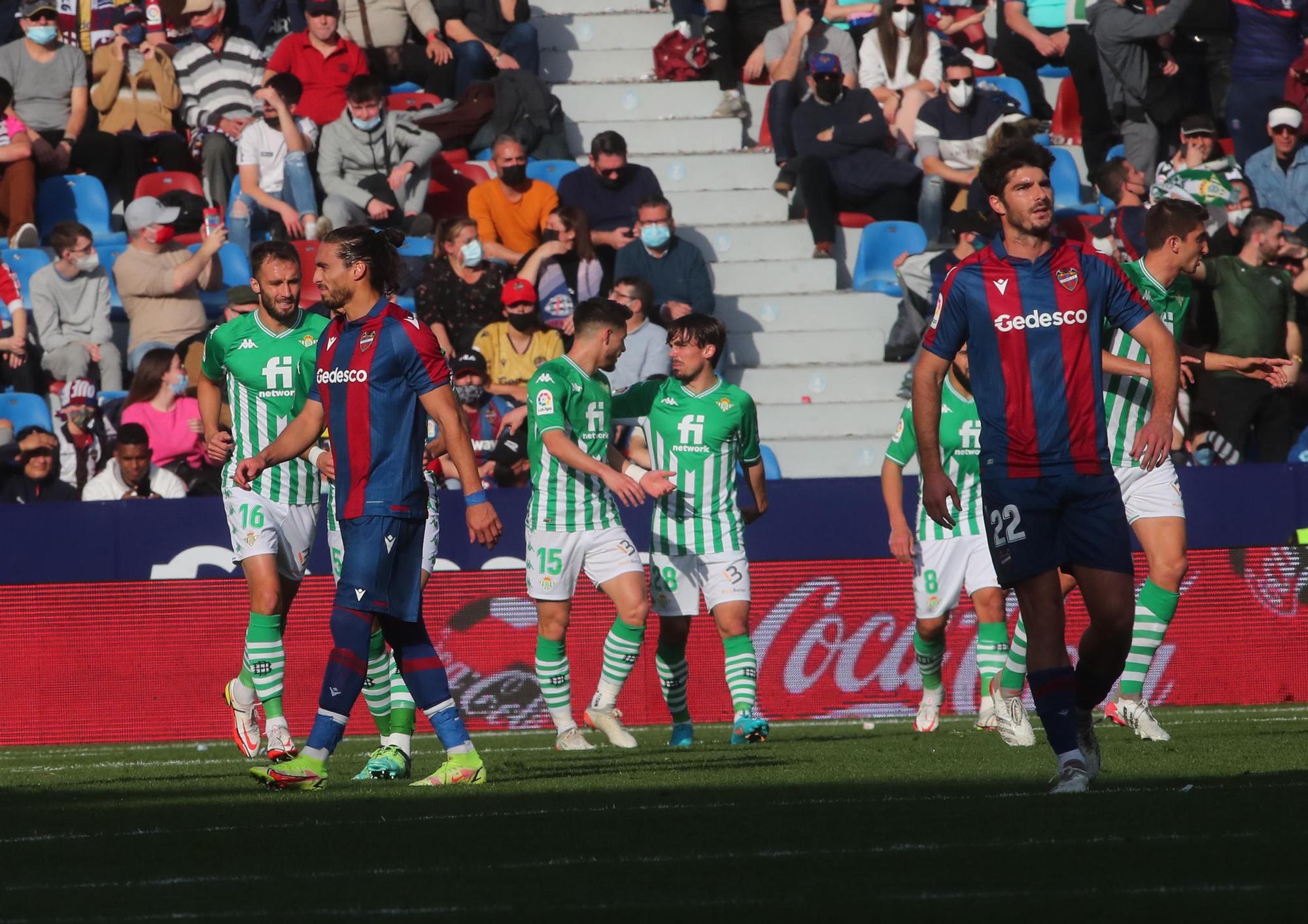 Las imágenes del Levante UD - Betis