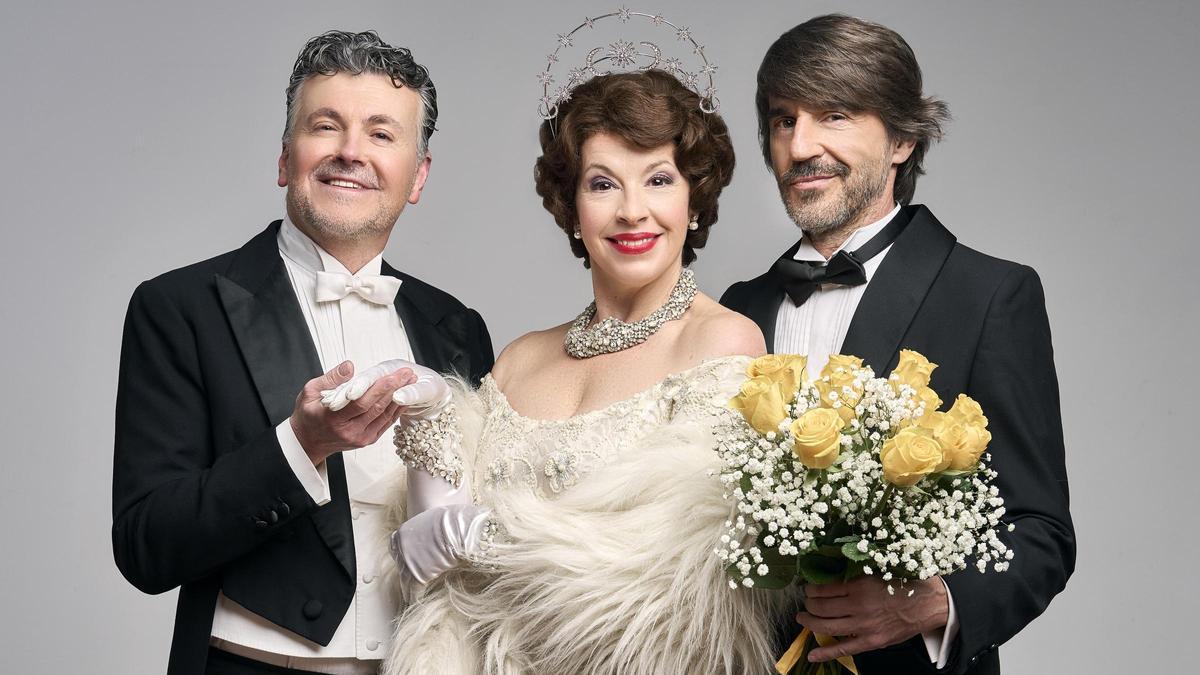 Gener, Ribera y Millán en una imagen promocional de 'Glorious'.