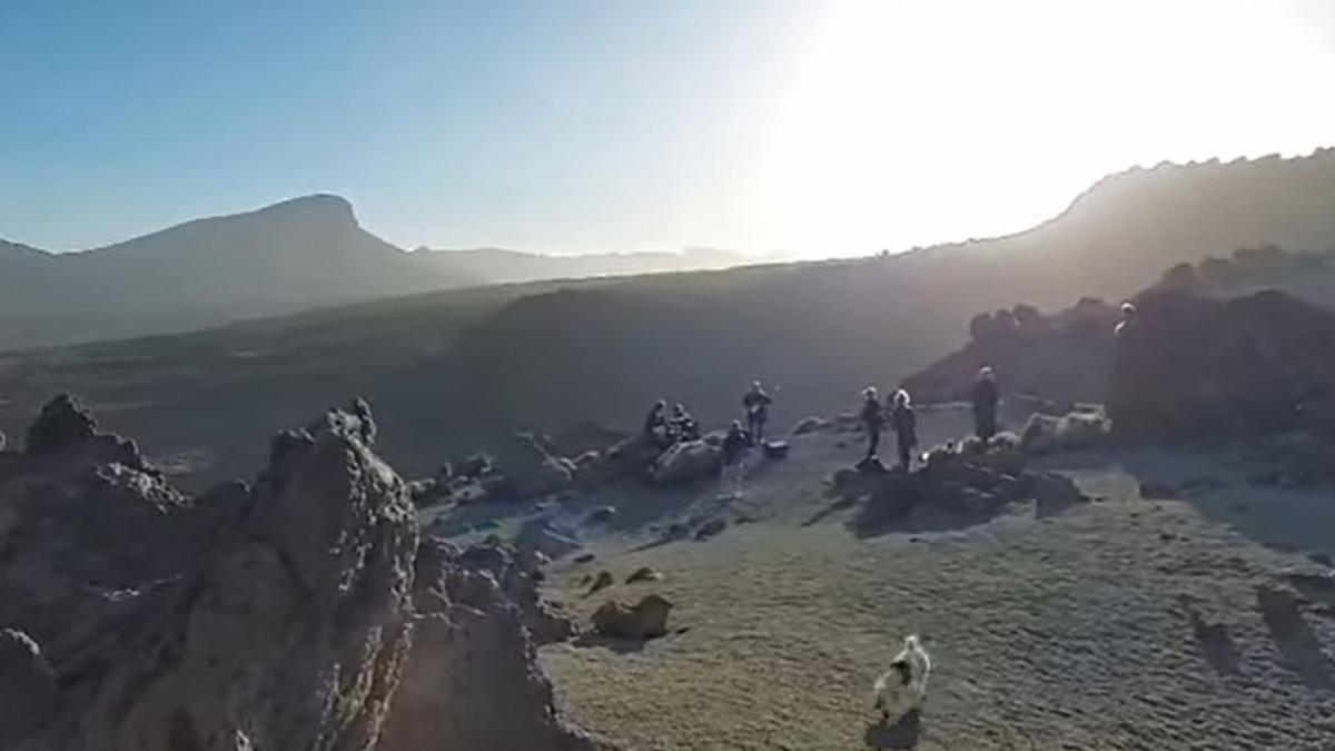 Concierto en el Parque Nacional del Teide.