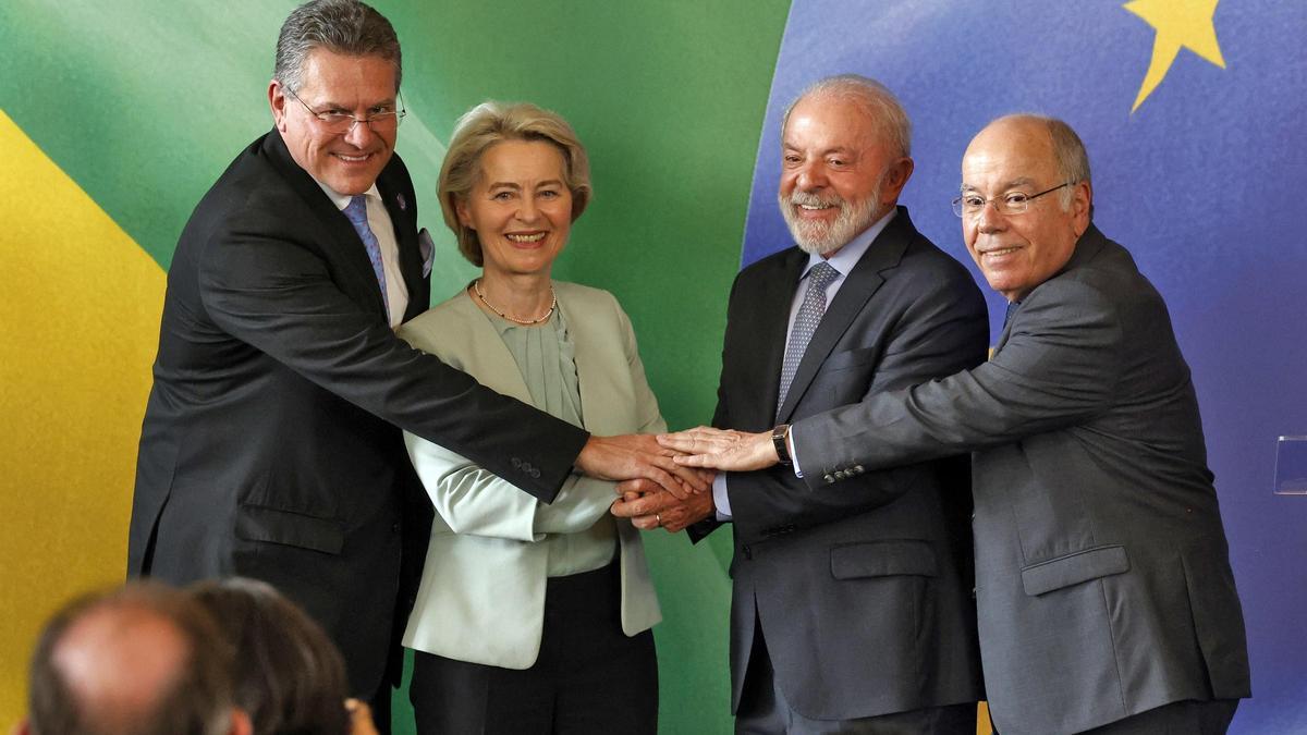 La firma del acuerdo UE-Mercosur