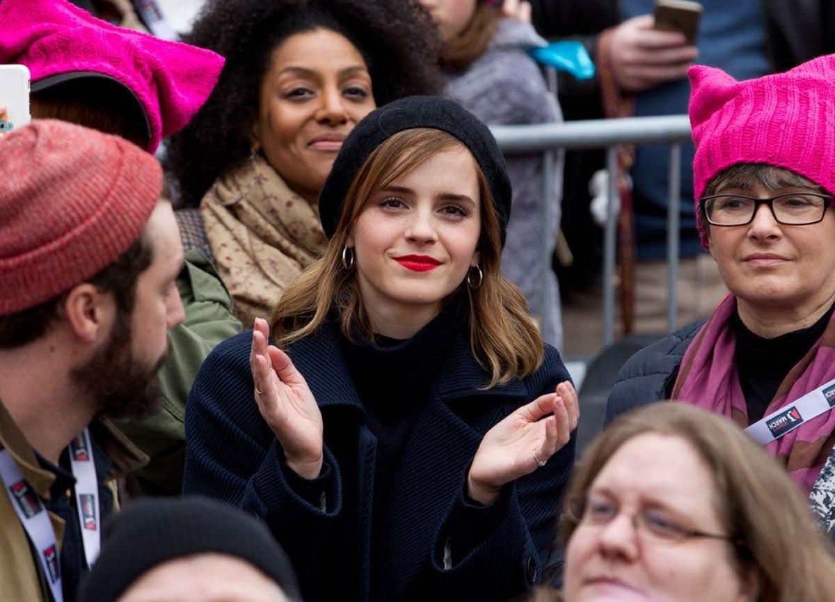 Emma Watson en la Women's March