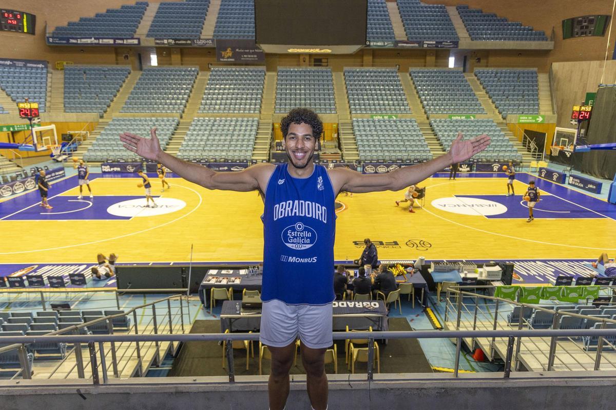 Felipe dos Anjos, pívot del Monbus Obradoiro.