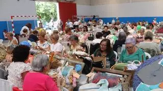 La Xuntanza de Bolillos de Valga celebra su décimo aniversario con cerca de 450 participantes