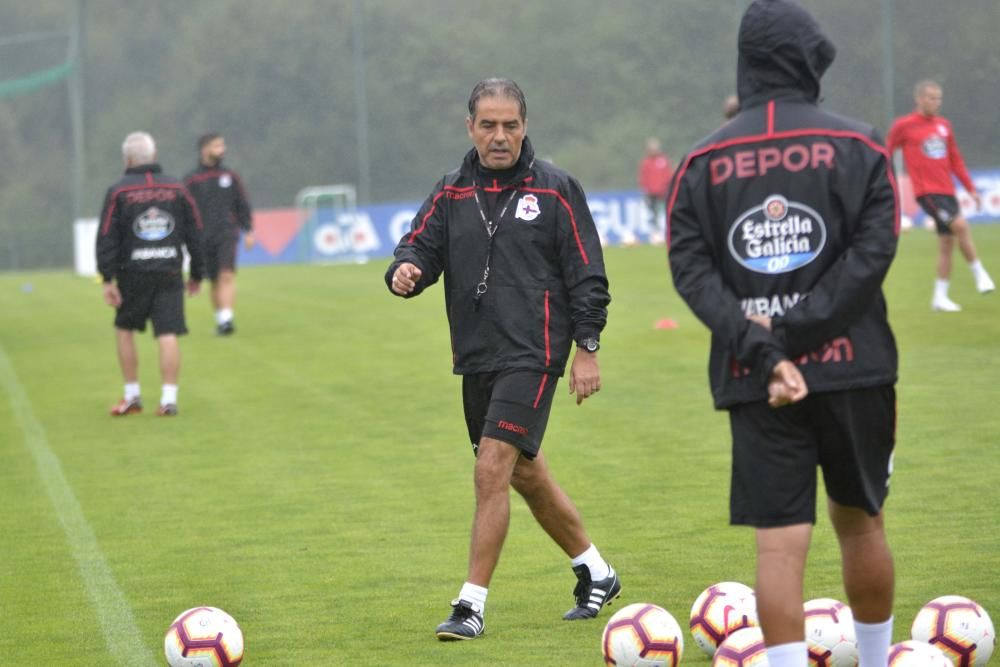 El Dépor prepara el partido contra el Granada