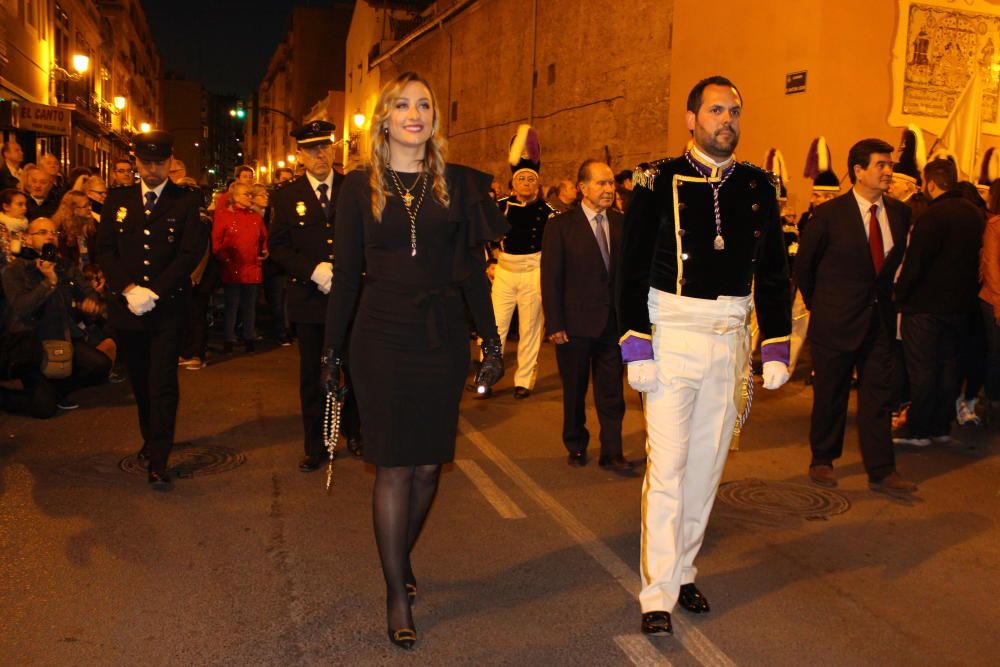 Procesión de la Dolorosa del Cabanyal con los Granaders de la Verge