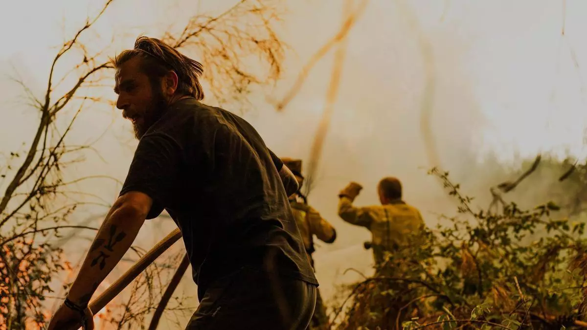 Incendio forestal en el municipio ourensano de O Riós