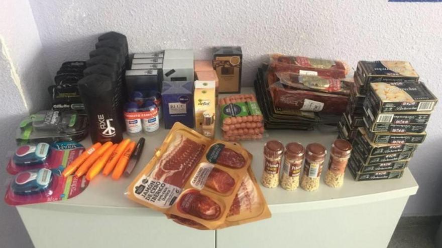 Roban en un supermercado productos valorados en 150 euros