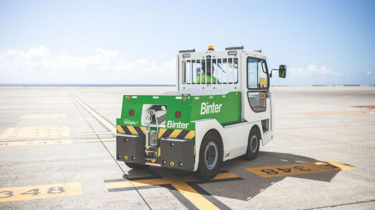 La aerolínea ha sustituido sus equipos de tierra por nuevos modelos eléctricos.