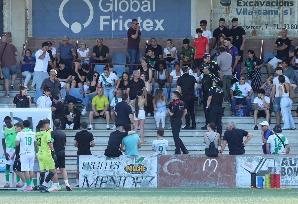 Imatges del partit Igualada - Turó Peira