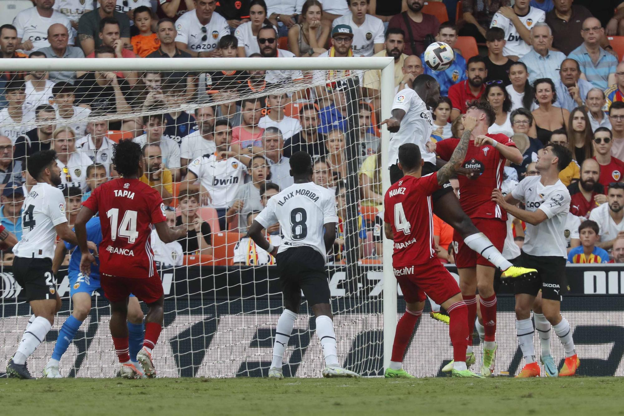 El Valencia - Celta en imágenes