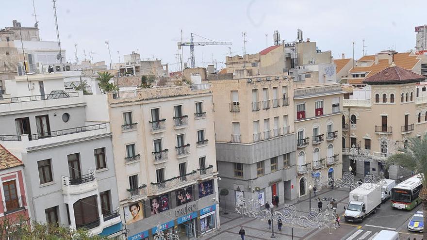 Plaça de Baix, en una imagen de archivo