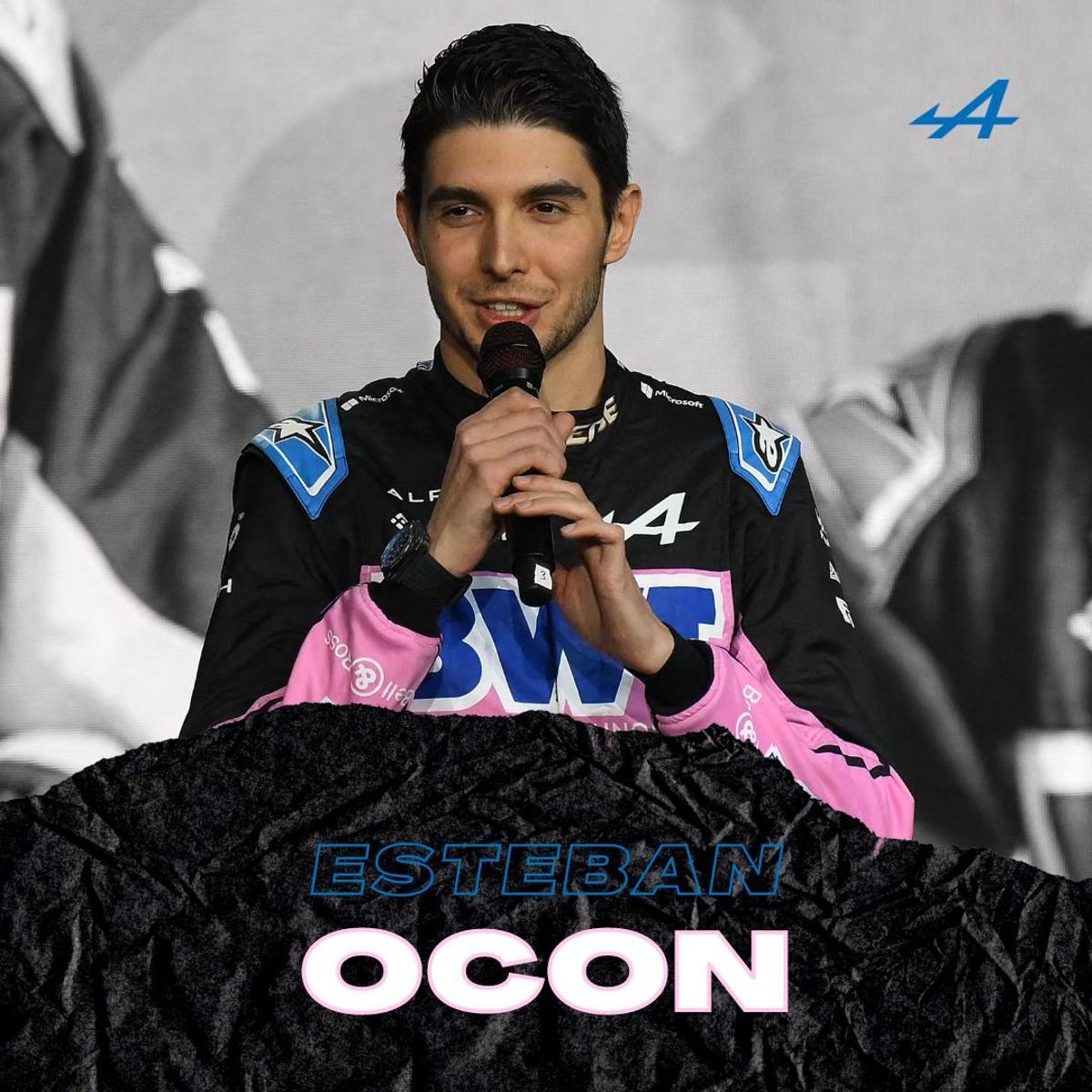 Esteban Ocon no renueva con Alpine y separarán sus caminos a final de temporada