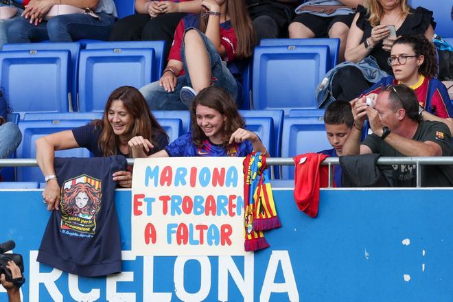 Liga F: FC Barcelona - Betis, el partido de despedida de Sandra Paños, Mariona Caldentey y Jonatan Giráldez, en imágenes