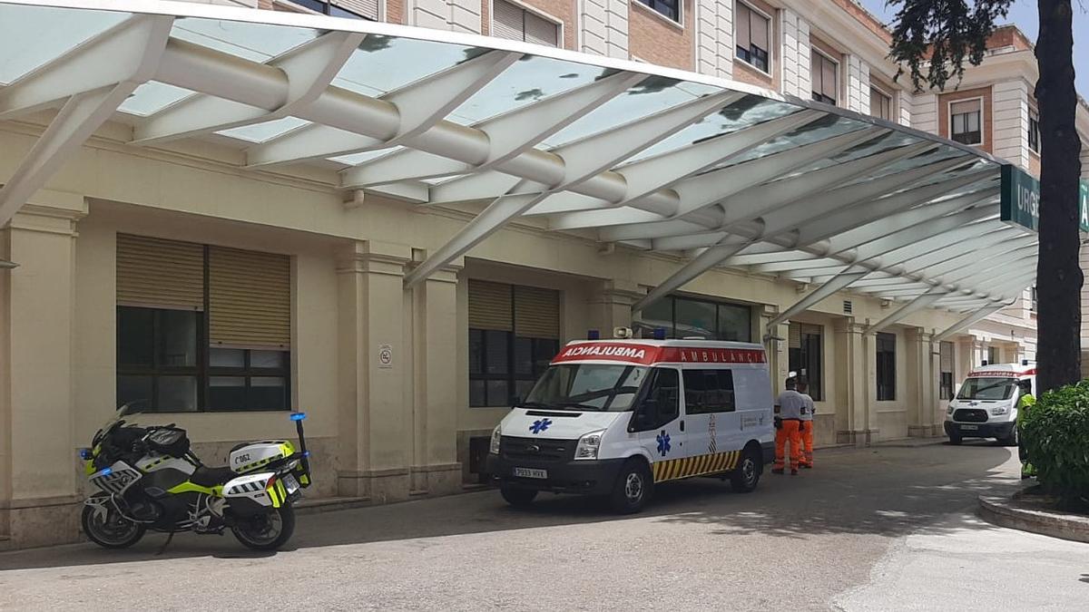 Uno de los agresidos fue evacuado al Hospital General de València.