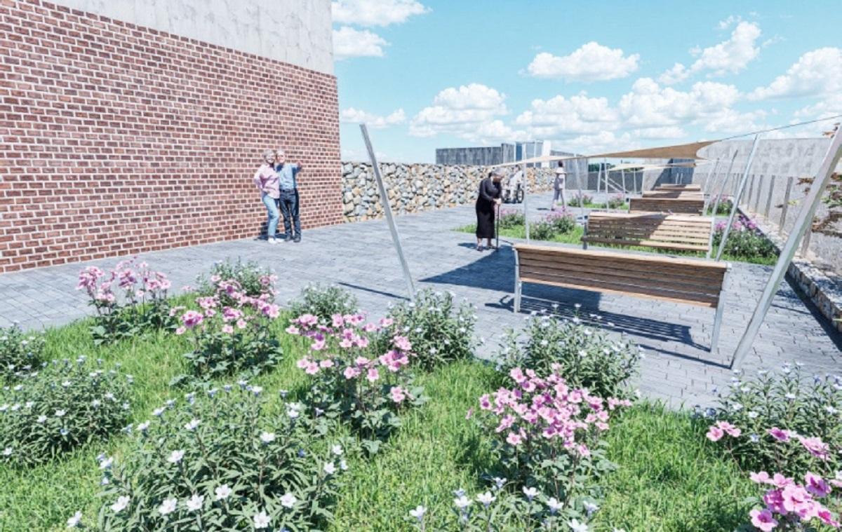 Simulación del nuevo espacio destinado a residentes.