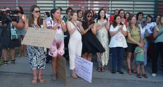 La lucha de las embarazadas por un paritorio digno en Ourense sigue: reclamaciones en masa ante el Sergas y la Valedora