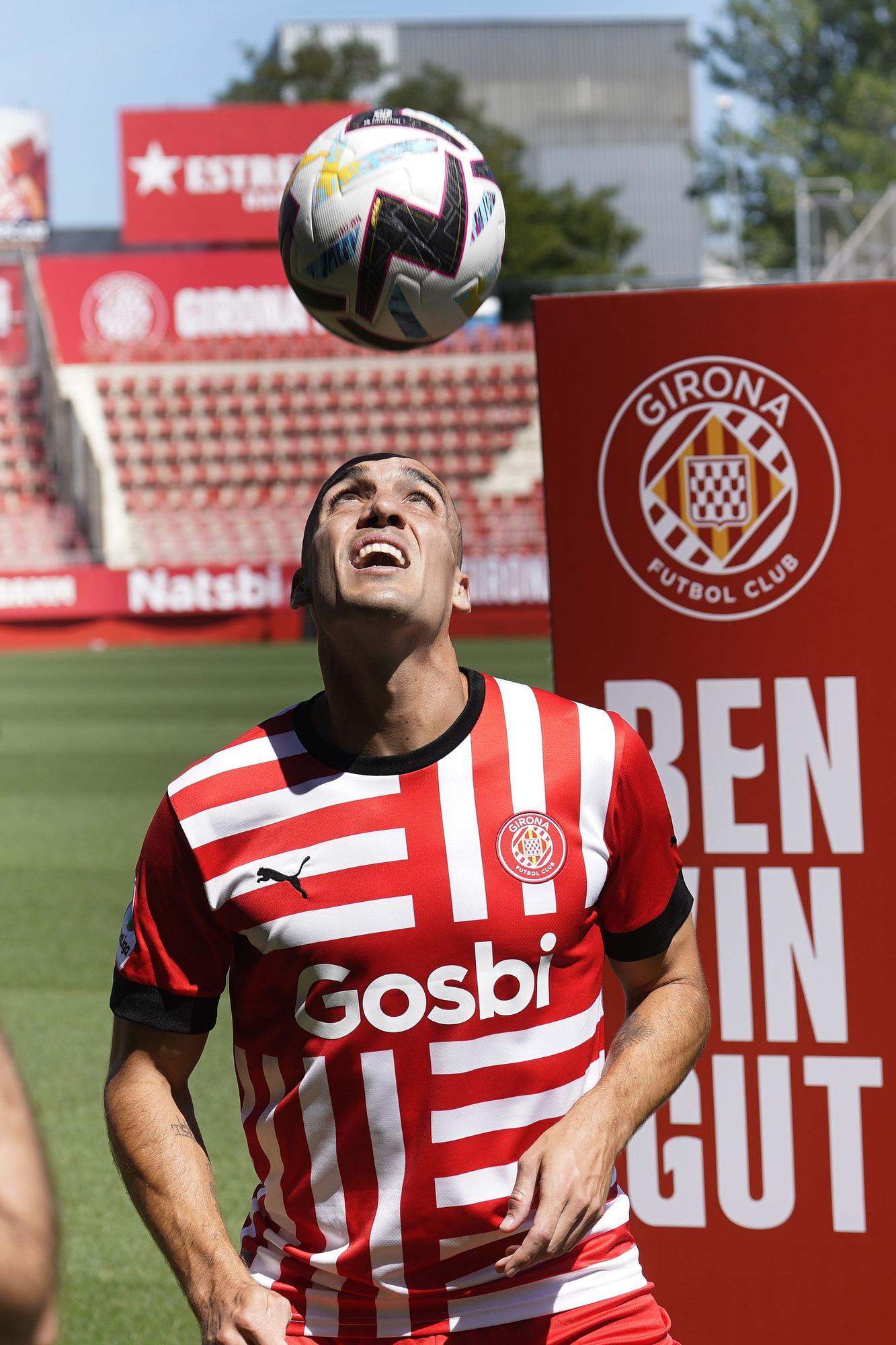 Presentació d'Oriol Romeu, nou jugador del Girona