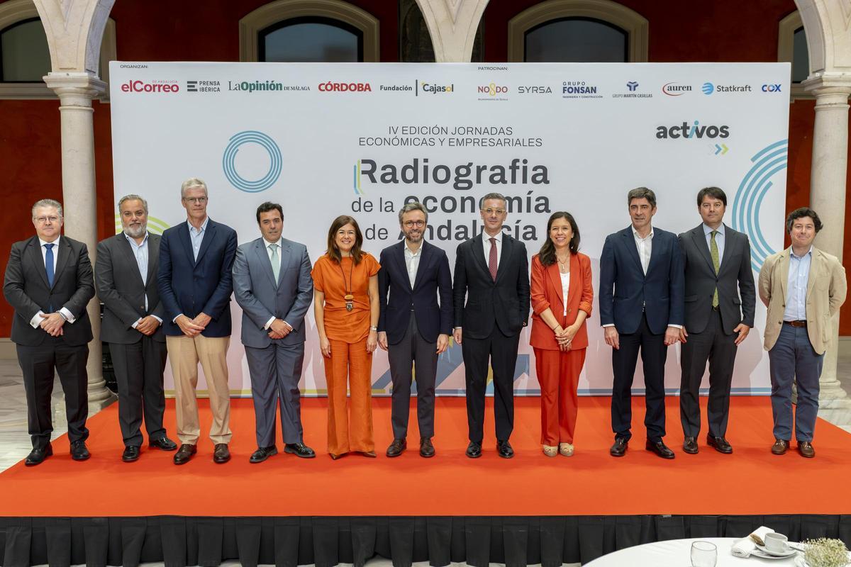 Las imágenes de la IV Jornadas Económicas y Empresariales Radiografía de la economía en Andalucía