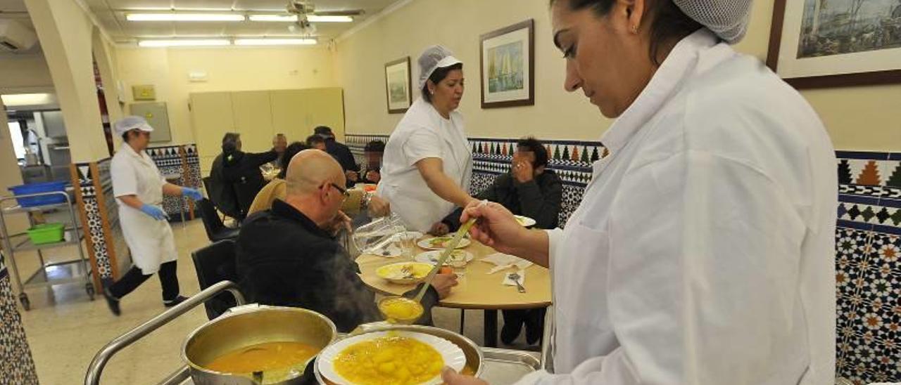 La dieta y los ecológicos llegan al comedor social