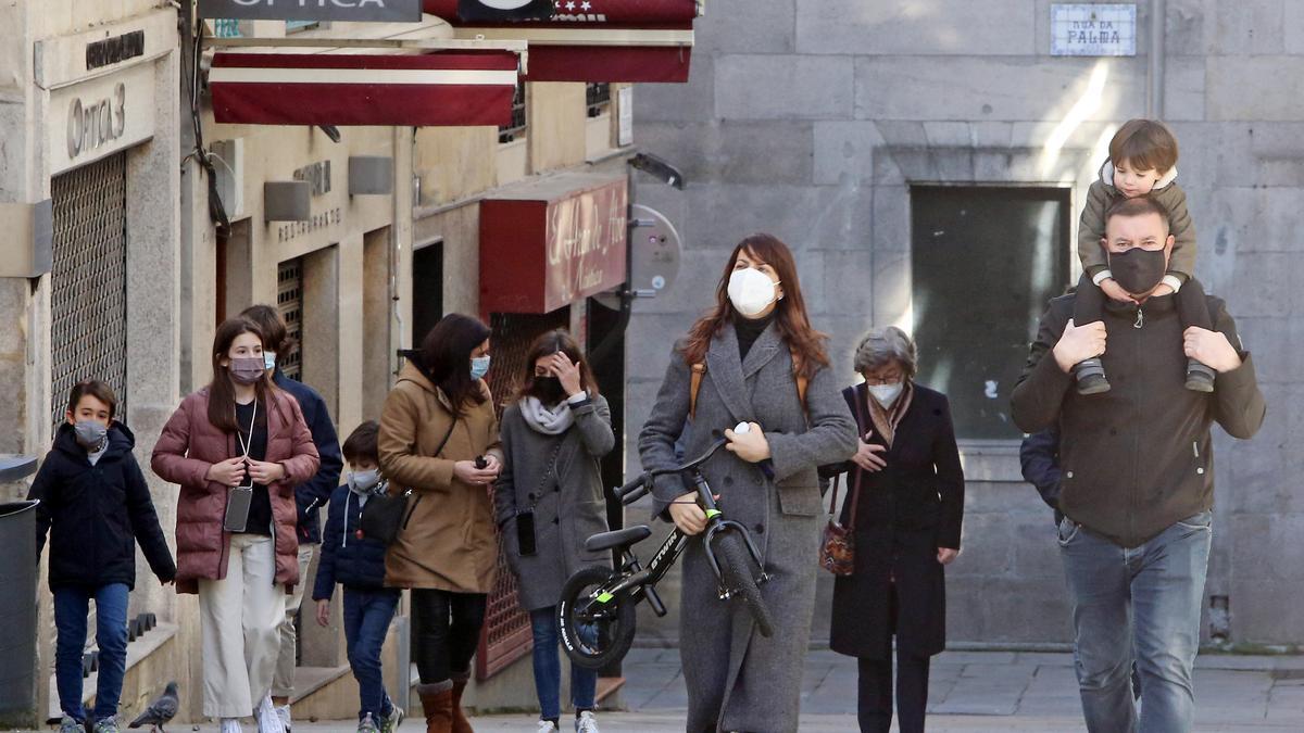 Vigo disfruta del día de Navidad al sol