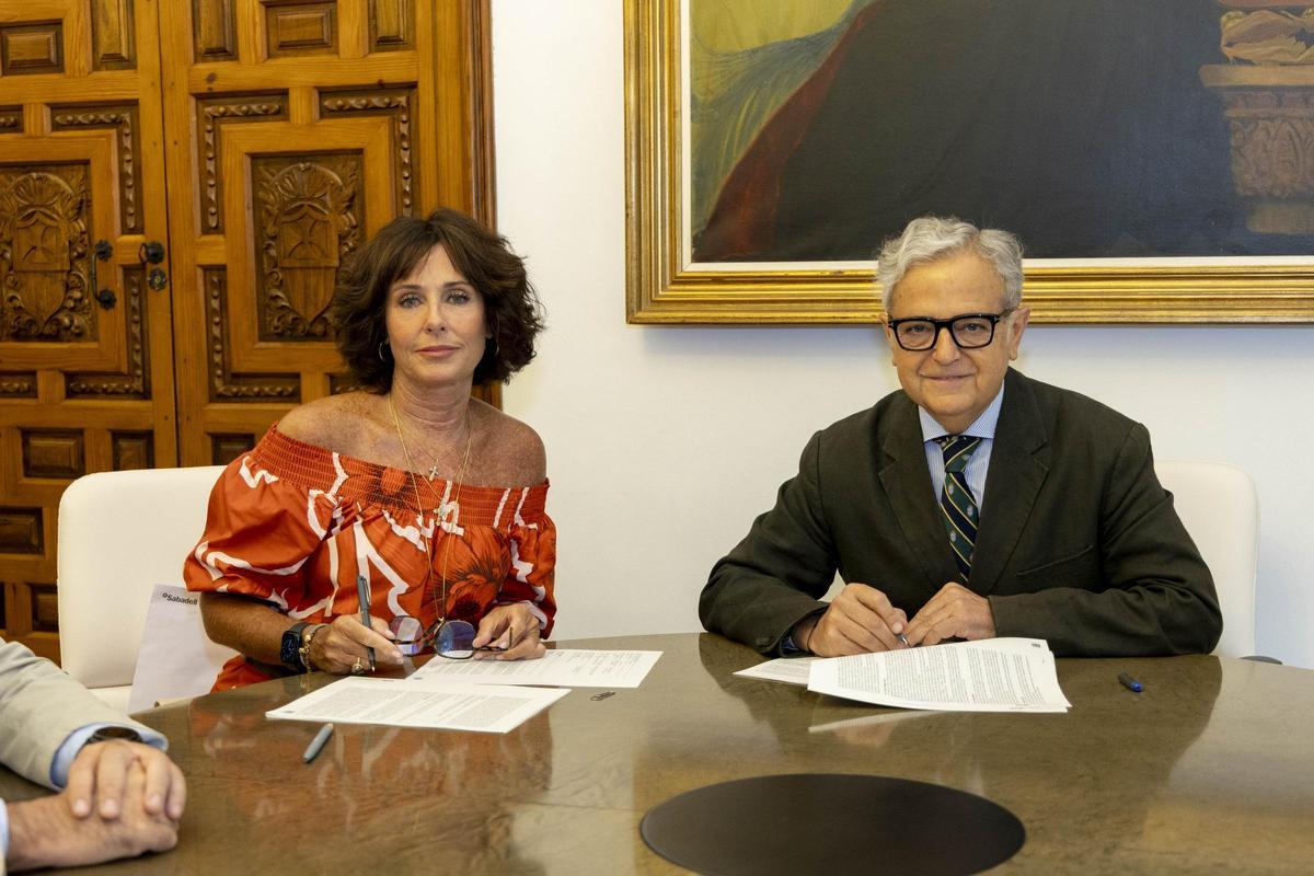 Firma de operaciones de crédito en el Palacio de la Merced, para los presupuestos de 2026.