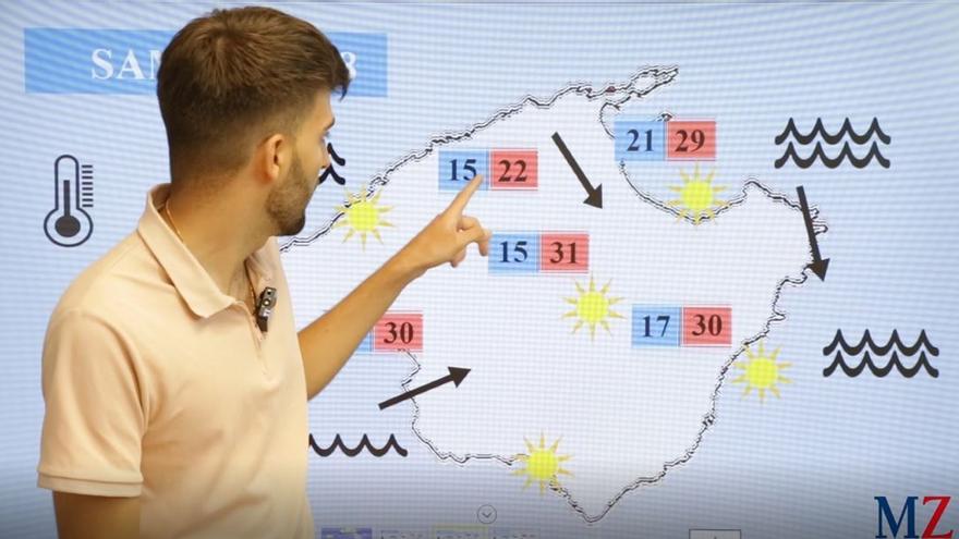 Ein sonniges Wochenende steht uns bevor, erklärt MZ-Wettermann Duncan Wingen.