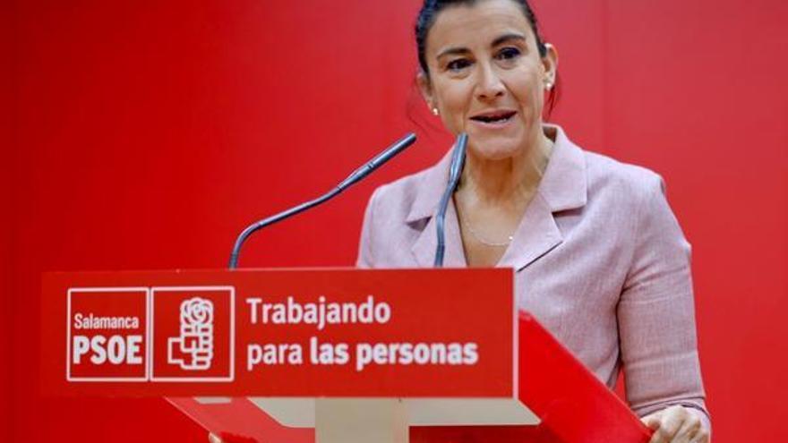 La socialista zamorana Ana Sánchez.