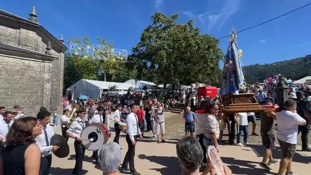 Meaño, celebra la fiesta de los Milagros, patrona del Concello