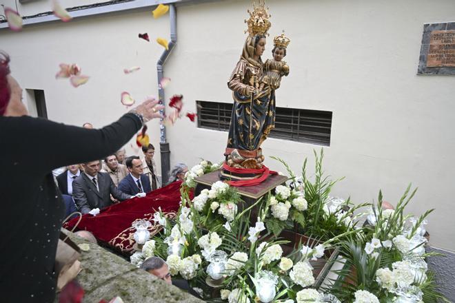 Procesión del Rosario en la Ciudad Vieja de A Coruña