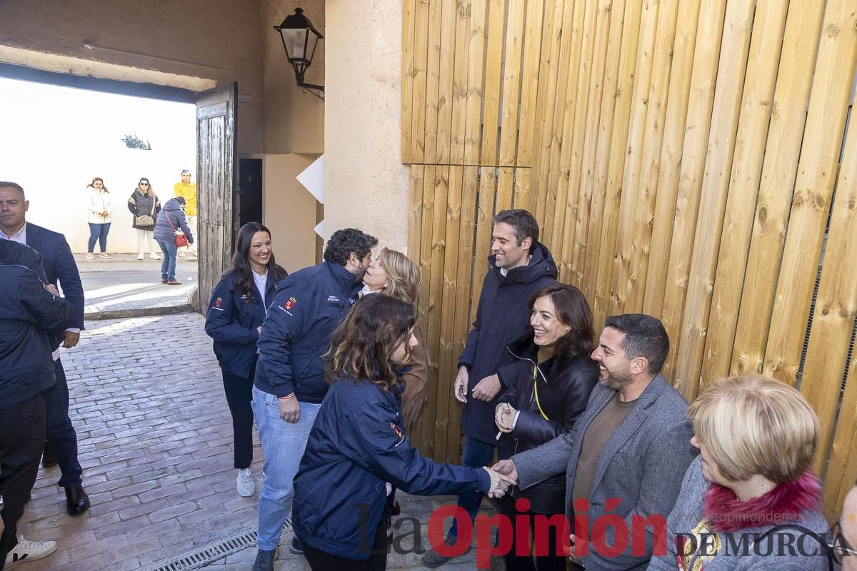 Así ha sido la visita de Isabel Díaz Ayuso a Caravaca de la Cruz
