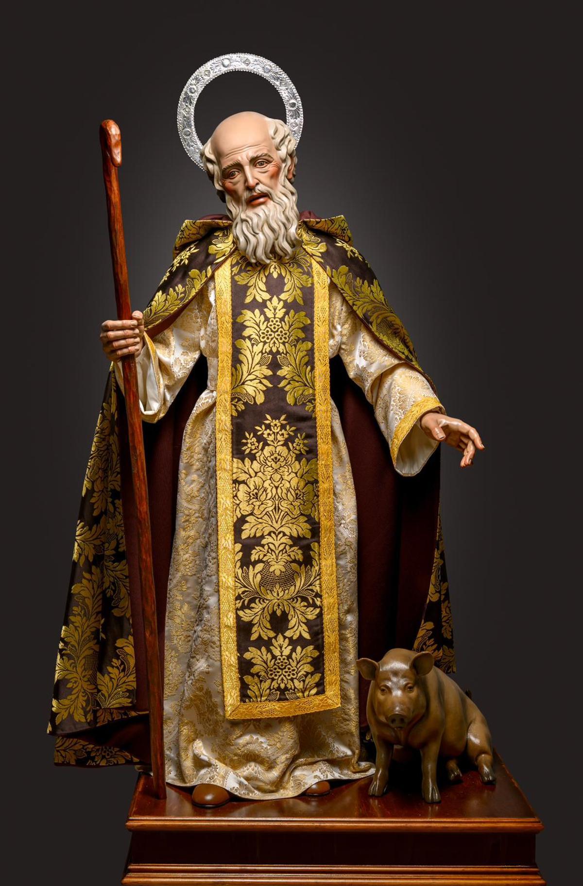 Burriana estrenará una nueva imagen de Sant Antoni obra del escultor sevillano, Alberto Pérez Rojas