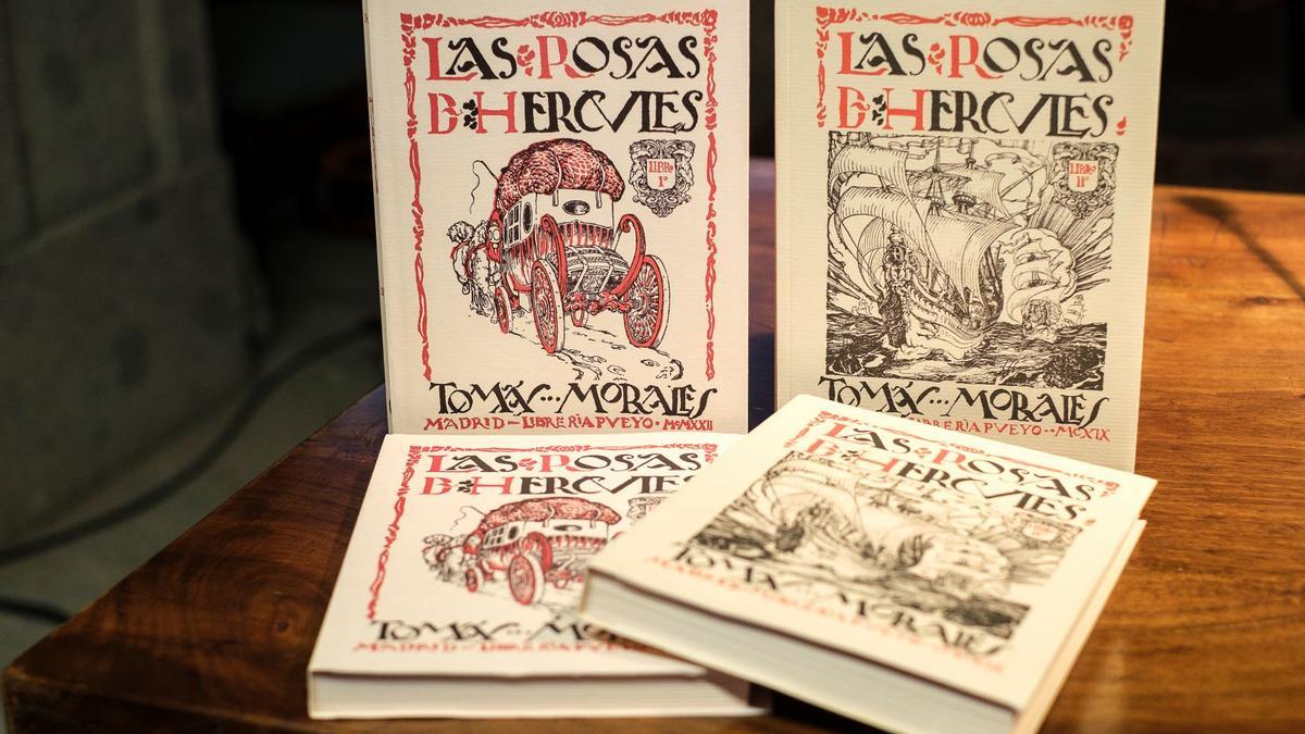 Ediciones facsimilares de 'Las rosas de Hércules'.