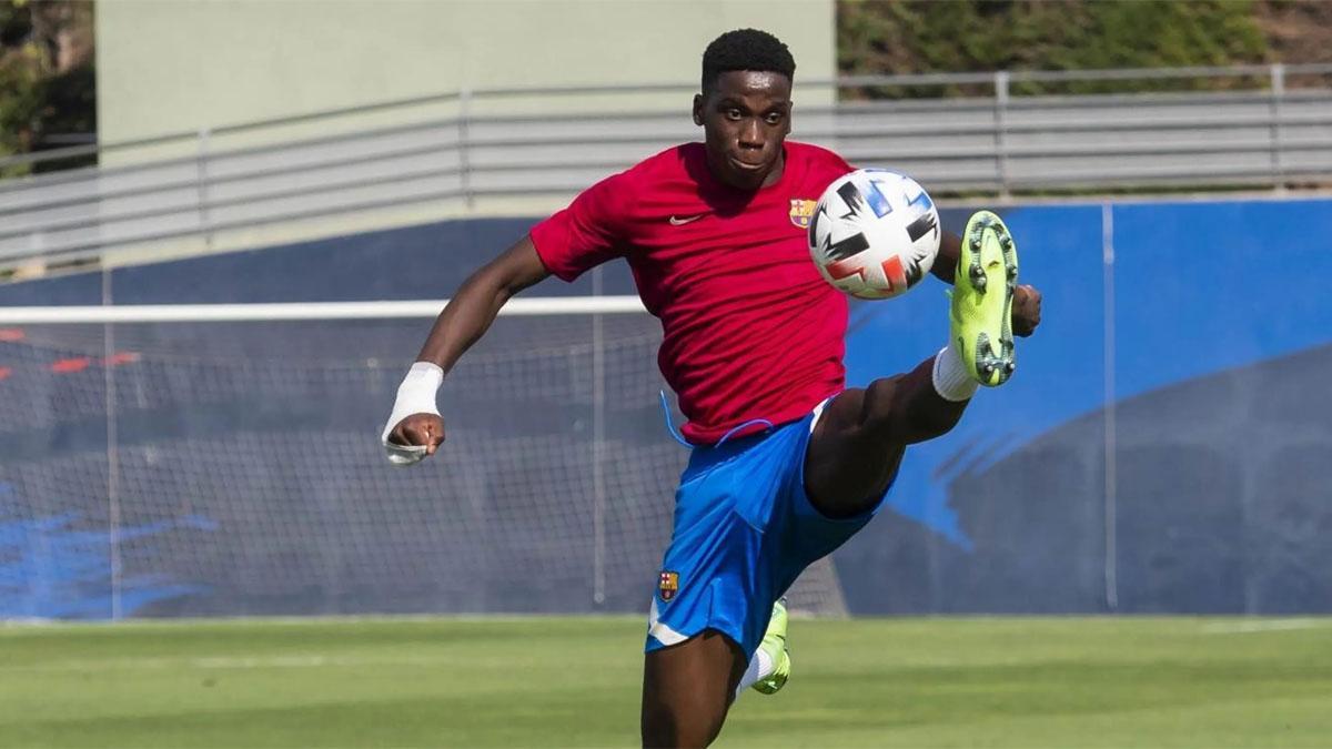 Ilaix Moriba jugará para la selección de Guinea