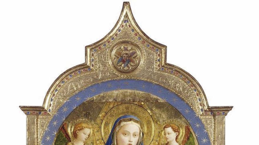 &#039;La Virgen de la granada&#039;, una obra de Fra Angelico. // Efe