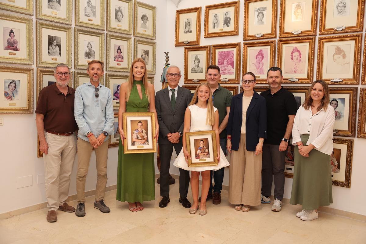 Berta y Lucía entran en el Salón de la Fama de las Fallas