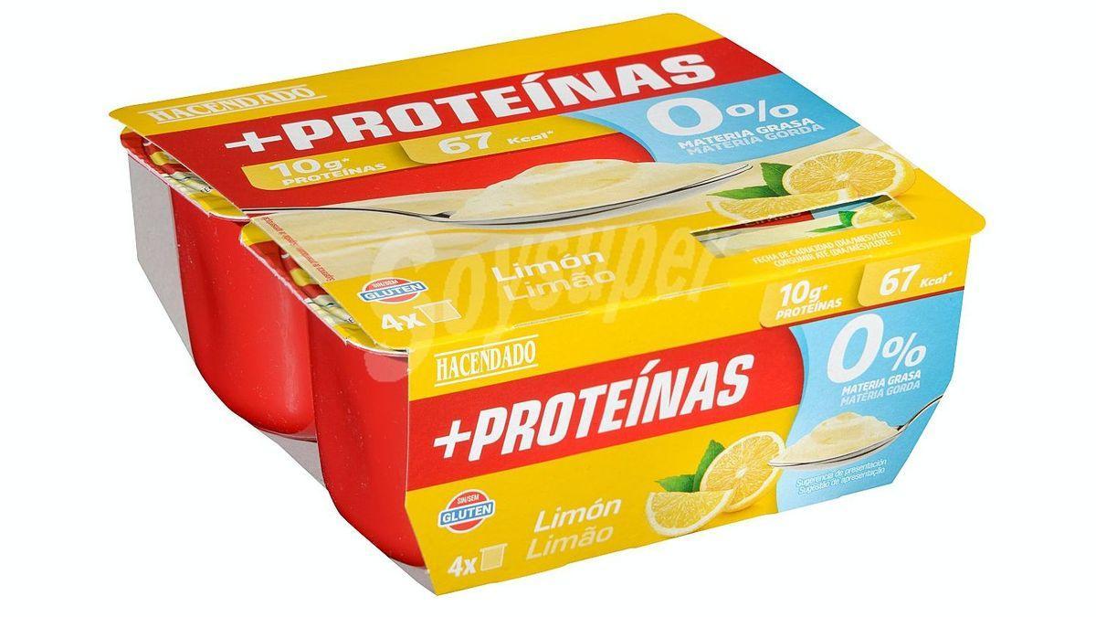 Yogures +Proteínas de Mercadona.