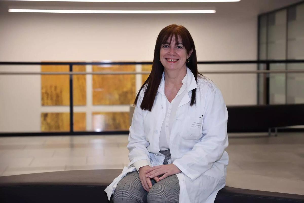 La doctora Raquel Sánchez, jefa del servicio de Cirugía Digestiva en el Hospital Cunqueiro de Vigo